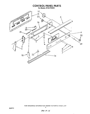 Diagram for RF391PXWW1