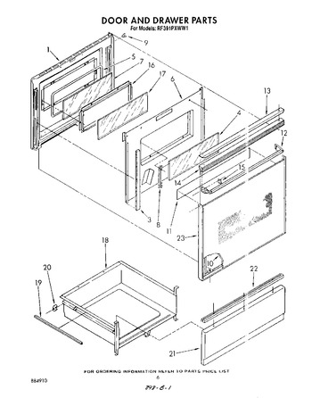 Diagram for RF391PXWW1