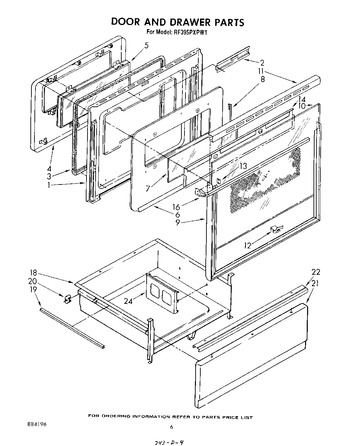 Diagram for RF395PXPW1