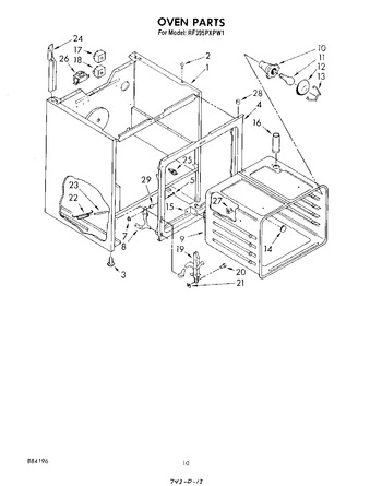 Diagram for RF395PXPW1