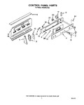 Diagram for 03 - Control Panel