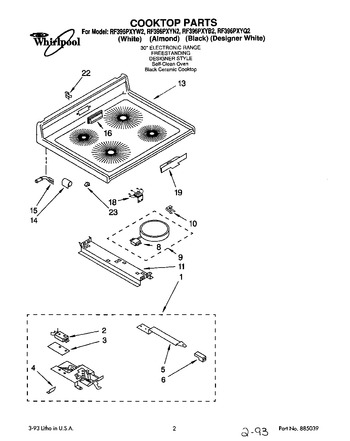 Diagram for RF396PXYQ2