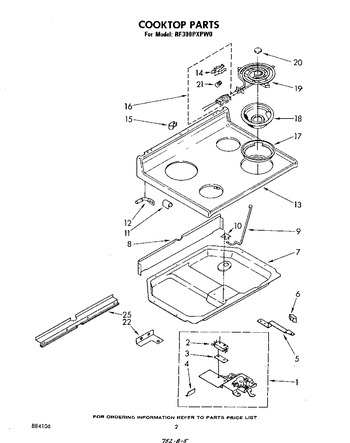 Diagram for RF398PXPW0