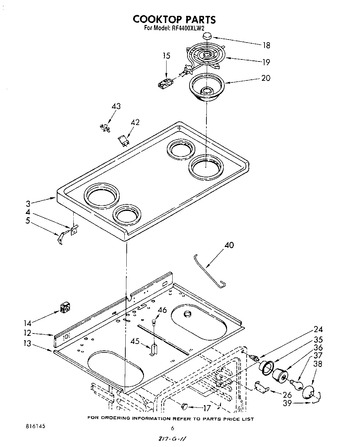 Diagram for RF4400XLW2