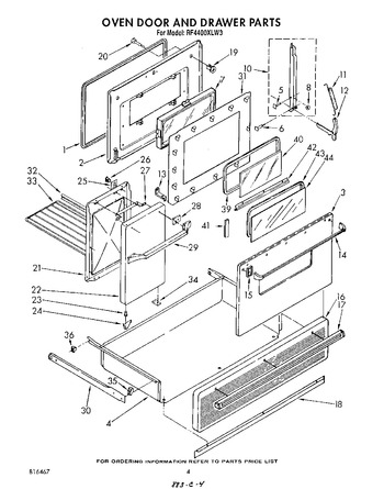 Diagram for RF4400XLW3