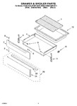 Diagram for 04 - Drawer & Broiler Parts