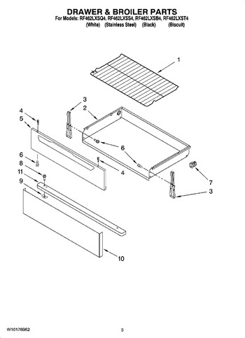 Diagram for RF462LXSB4