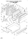 Diagram for 03 - Oven Door And Drawer