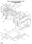 Diagram for 03 - Oven Door And Drawer