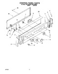 Diagram for 05 - Control Panel, Lit/optional