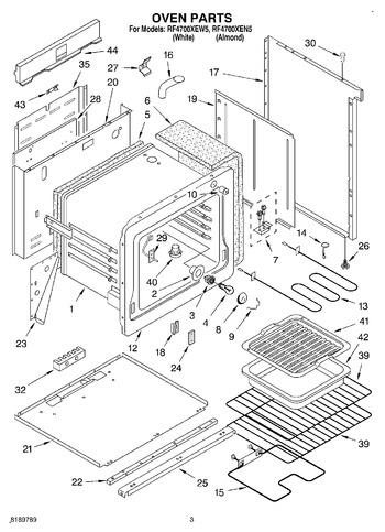 Diagram for RF4700XEN5