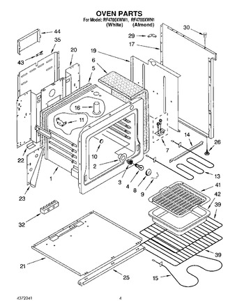 Diagram for RF4700XWW1