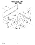 Diagram for 05 - Control Panel, Lit/optional