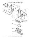 Diagram for 06 - Auxiliary Oven And Door, Lit/optional