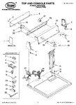 Diagram for 01 - Top And Console Parts