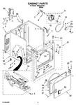 Diagram for 02 - Cabinet Parts