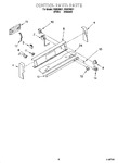 Diagram for 02 - Control Panel Parts