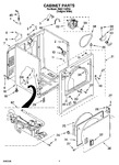 Diagram for 02 - Cabinet Parts