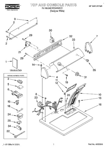 Diagram for RGX4634KQ1