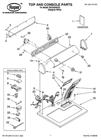 Diagram for RGX5634KQ3