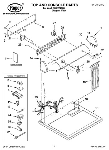 Diagram for RGX6634PQ0