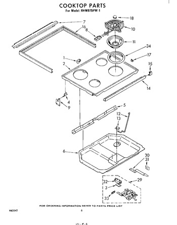 Diagram for RHM975PW1