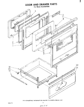 Diagram for RJE385PW0