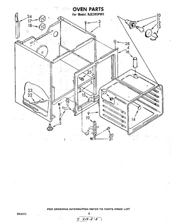 Diagram for RJE385PW1