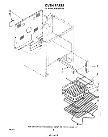 Diagram for RJE395PW0