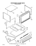 Diagram for 08 - Microwave Cabinet , Lit/optional