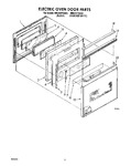 Diagram for 08 - Electric Oven Door