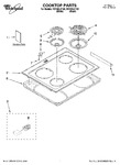 Diagram for 01 - Cooktop Parts