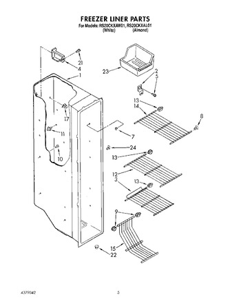 Diagram for RS20CKXAW01