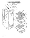 Diagram for 02 - Refrigerator Liner