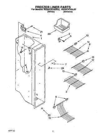 Diagram for RS20CKXAW02