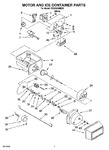 Diagram for 05 - Motor And Ice Container Parts