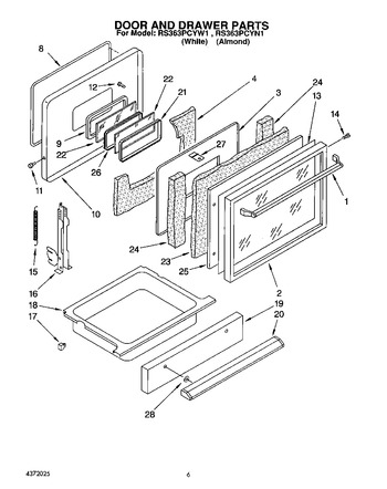 Diagram for RS363PCYW1