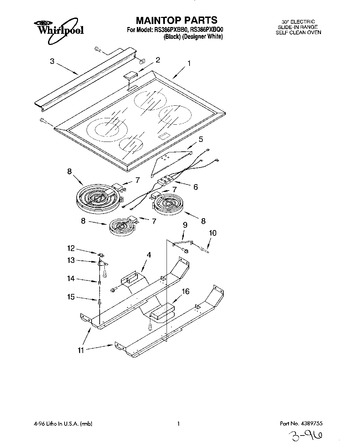 Diagram for RS386PXBB0