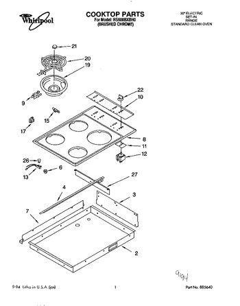 Diagram for RS600BXBH0