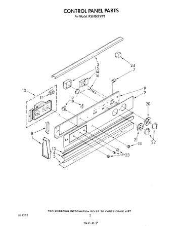 Diagram for RS6100XVW0