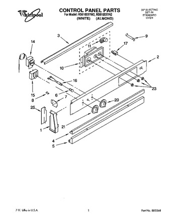 Diagram for RS6105XYW2