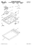 Diagram for 01 - Cooktop Parts