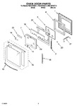 Diagram for 04 - Oven Door Parts