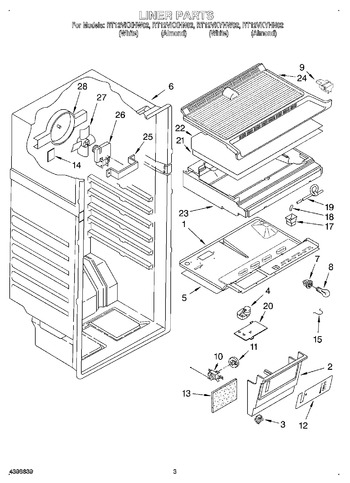 Diagram for RT12VKXHW02