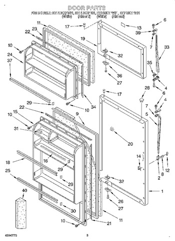 Diagram for RT14DKXFW01