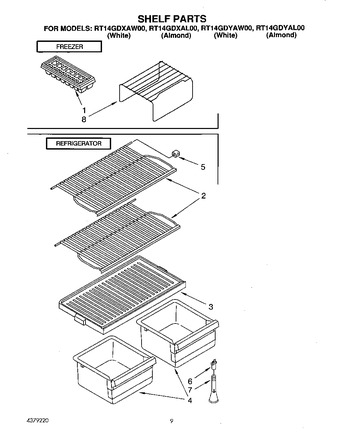 Diagram for RT14GDXAW00