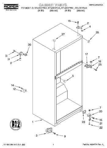 Diagram for RT14ZKYFW01