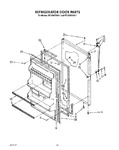 Diagram for 08 - Refrigerator Door, Lit/optional