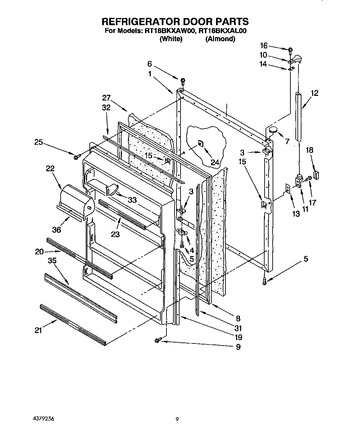 Diagram for RT18BKXBW00