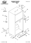 Diagram for 01 - Cabinet Parts